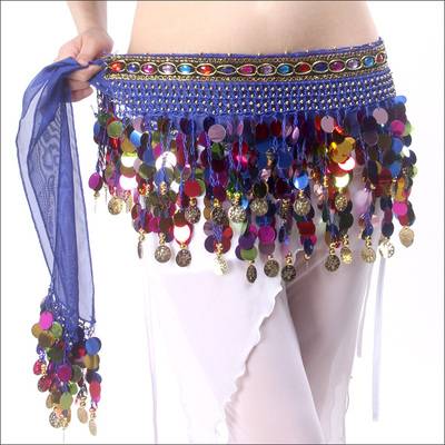 Blue copper turban